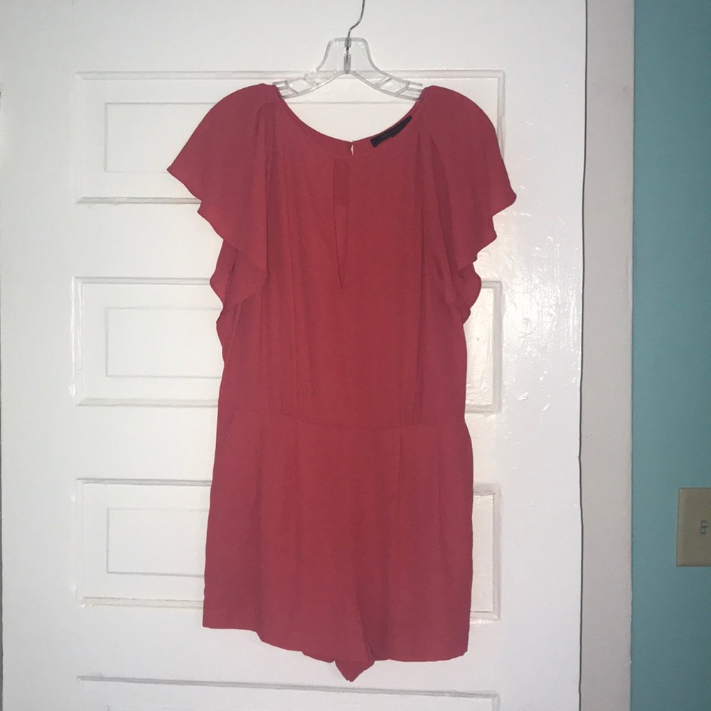Red romper
